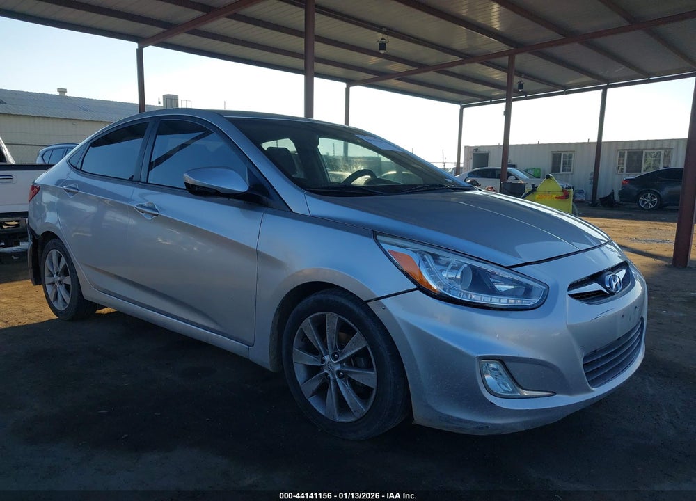 2014 HYUNDAI ACCENT GLS VIN: KMHCU4AEXEU775906