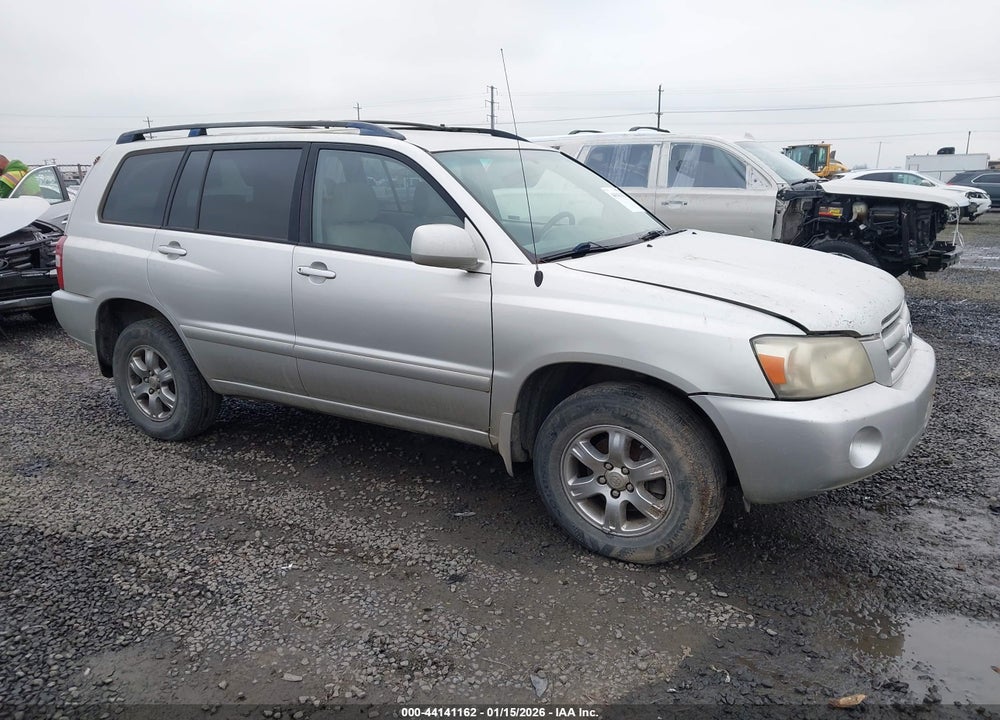 2005 TOYOTA HIGHLANDER V6 VIN: JTEGP21A450069578