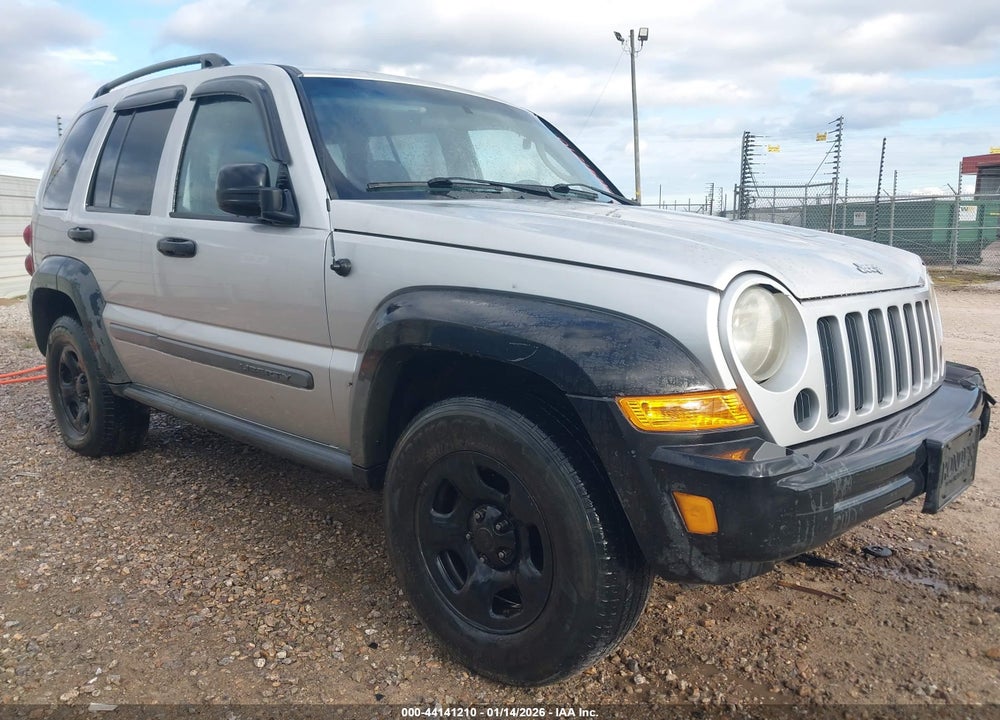 2007 JEEP LIBERTY SPORT VIN: 1J4GK48KX7W516180