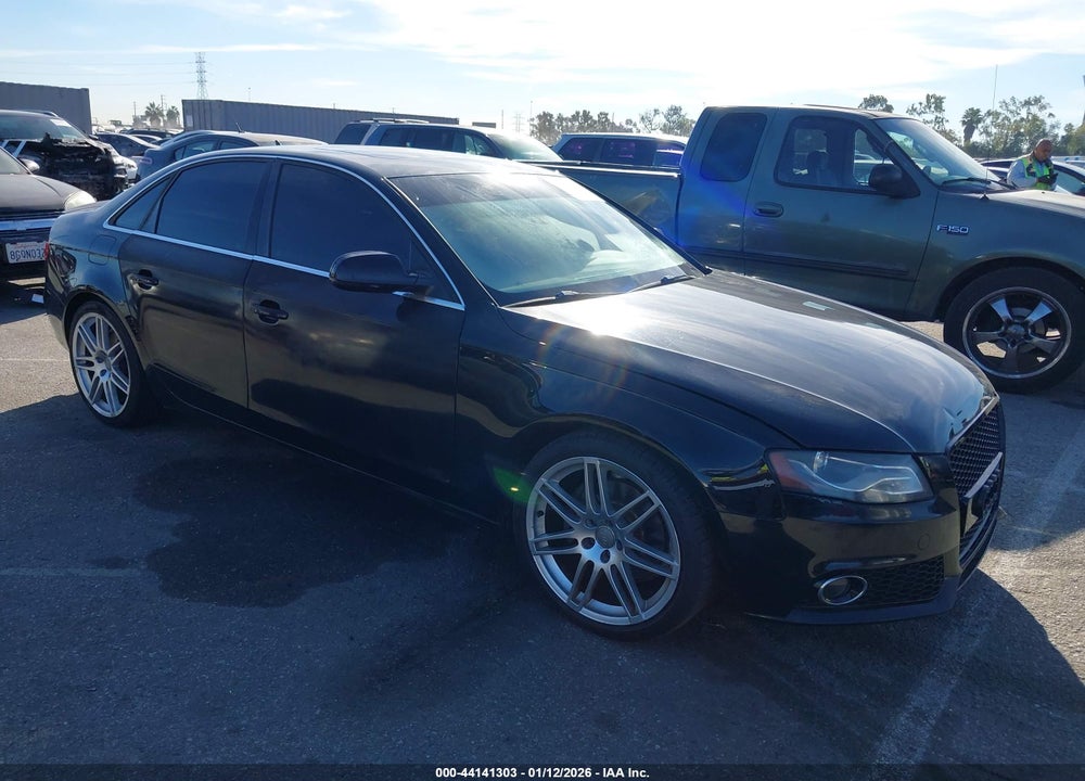 2011 AUDI A4 2.0T PREMIUM VIN: WAUFFAFL3BN052211