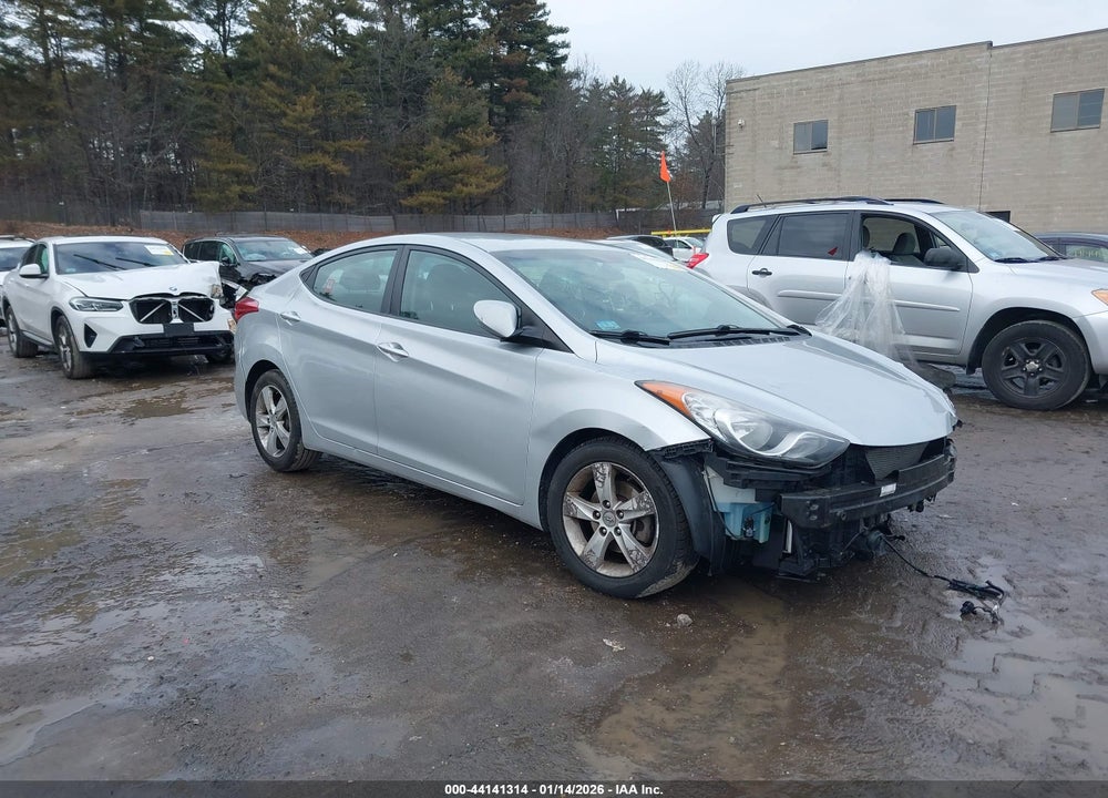 2013 HYUNDAI ELANTRA GLS VIN: 5NPDH4AE3DH449841