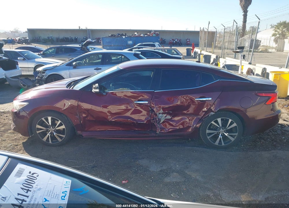 2018 NISSAN MAXIMA 3.5 SV VIN: 1N4AA6AP1JC386207