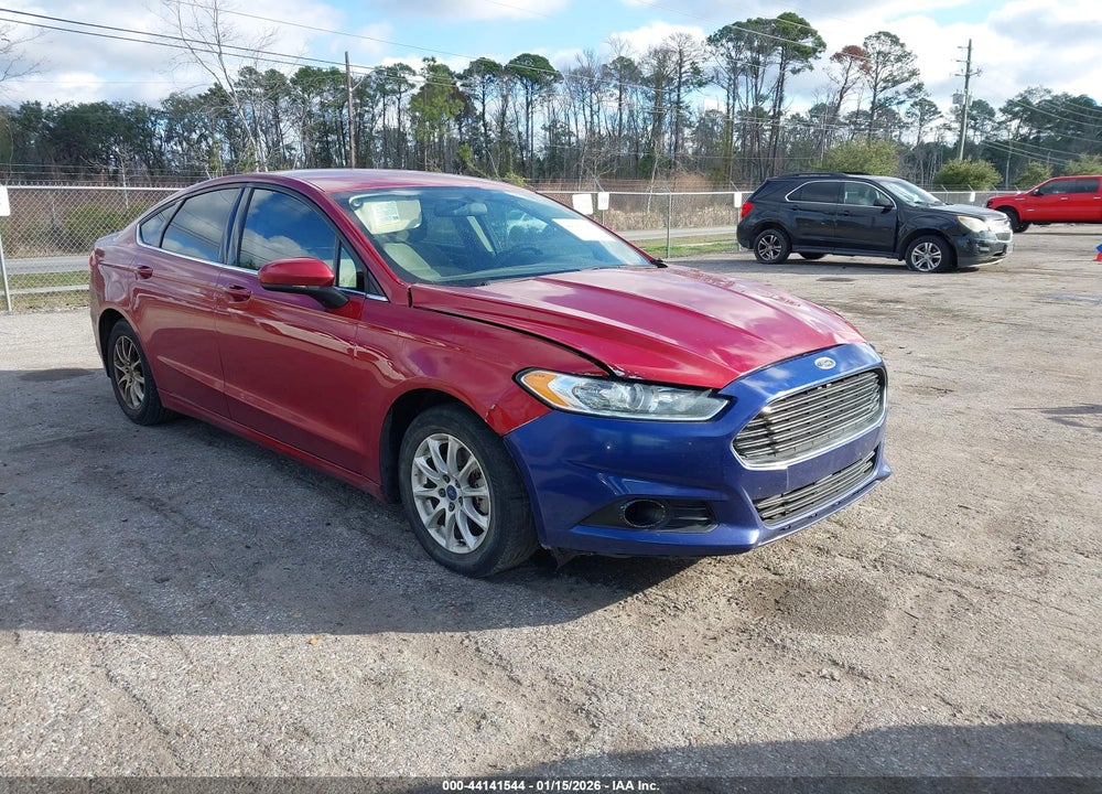 2017 FORD FUSION S VIN: 3FA6P0G72HR178809