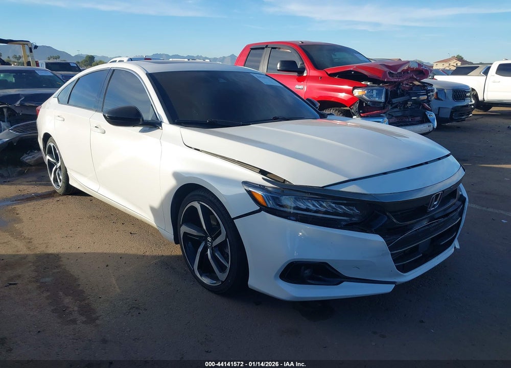 2022 HONDA ACCORD SPORT 2.0T VIN: 1HGCV2F38NA013495