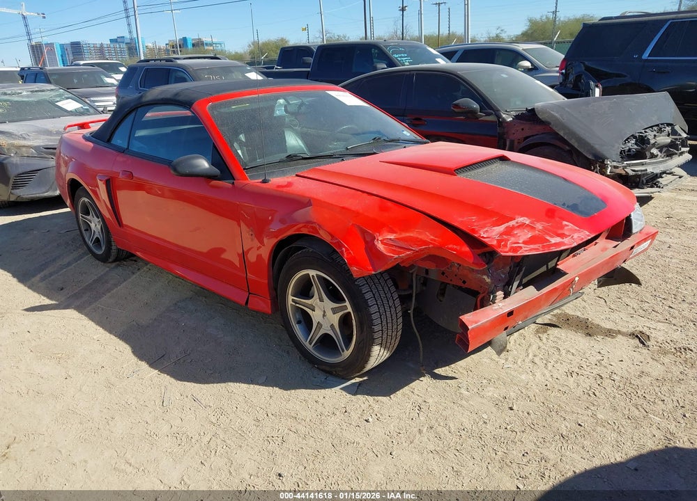 1999 FORD MUSTANG GT VIN: 1FAFP45X8XF176598