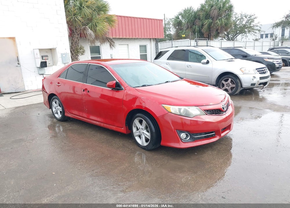 2012 TOYOTA CAMRY SE VIN: 4T1BF1FK9CU544804