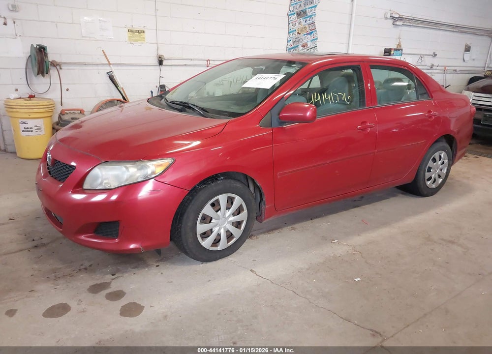 2009 TOYOTA COROLLA LE VIN: 1NXBU40E89Z124583