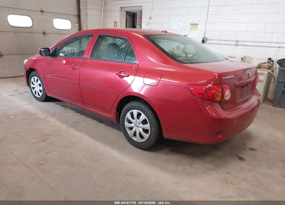 2009 TOYOTA COROLLA LE VIN: 1NXBU40E89Z124583