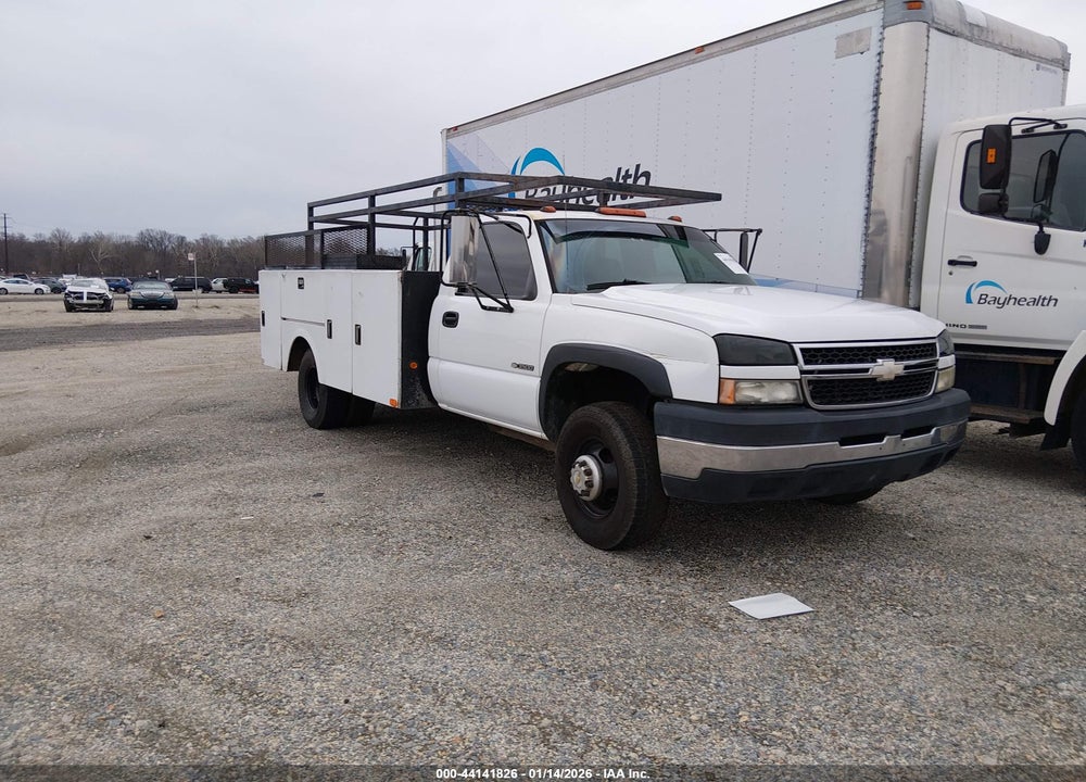 2006 CHEVROLET SILVERADO 3500 CHASSIS WORK TRUCK VIN: 1GBJC34U76E172696