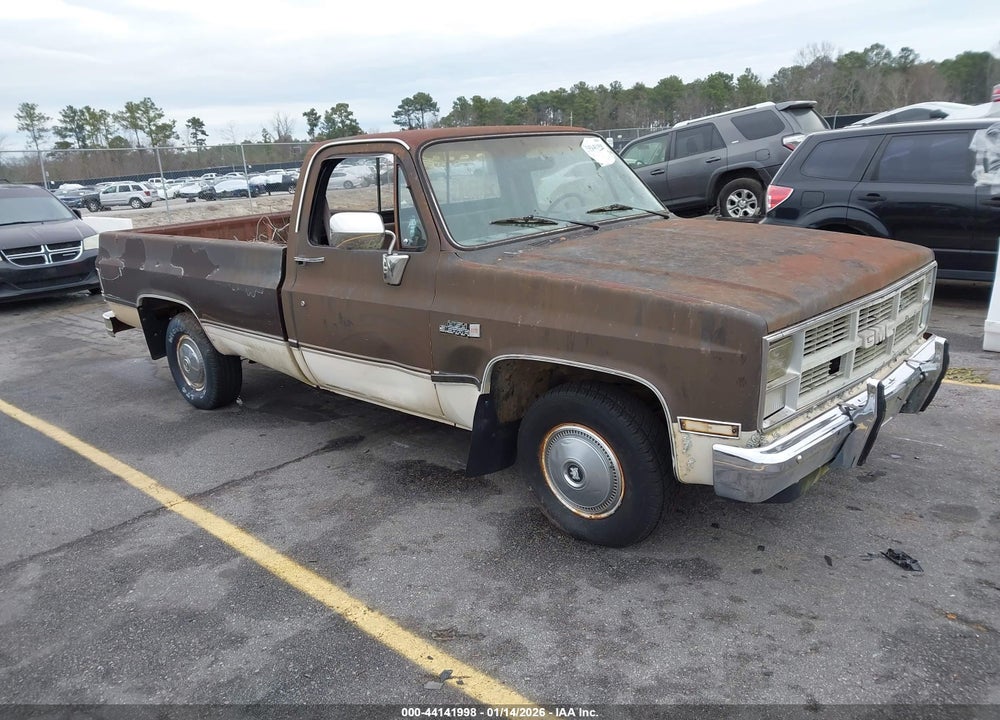 1984 GMC C1500 VIN: 1GTDC14D5EF717462