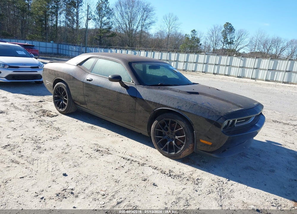 2013 DODGE CHALLENGER R/T VIN: 2C3CDYBT2DH591445