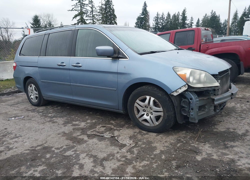 2007 HONDA ODYSSEY EX-L VIN: 5FNRL38677B042301