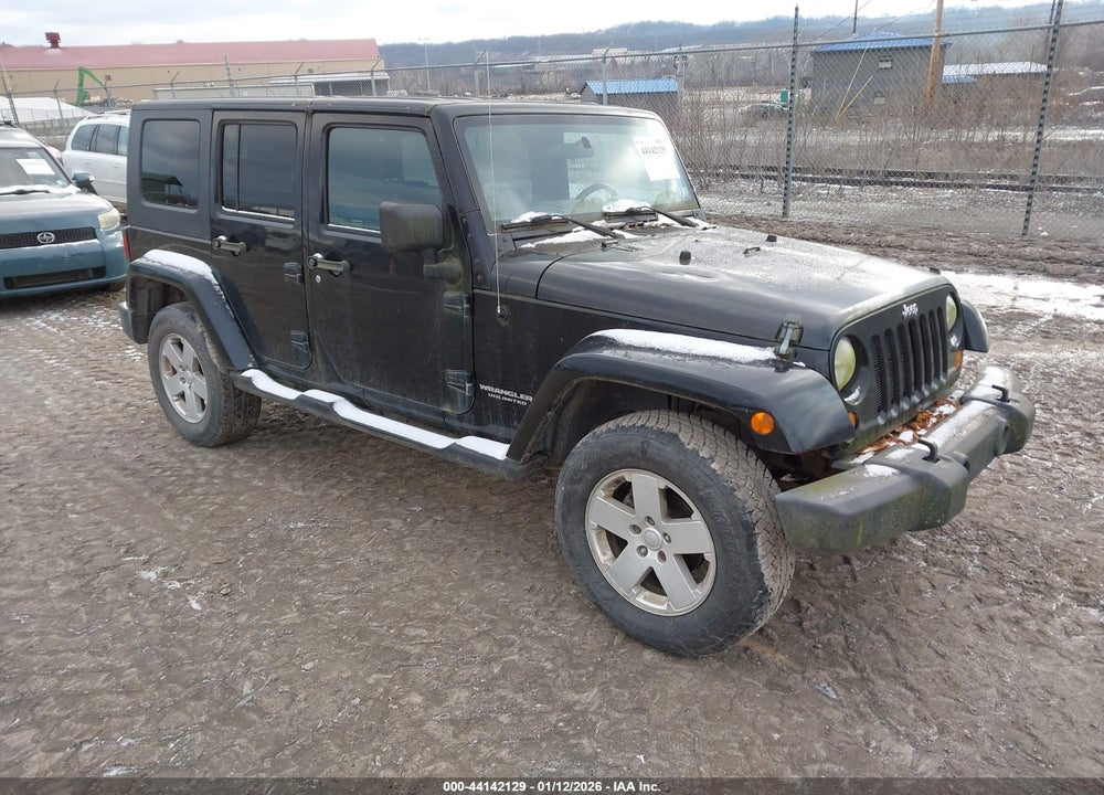 2007 JEEP WRANGLER UNLIMITED SAHARA VIN: 1J8GA59197L187034