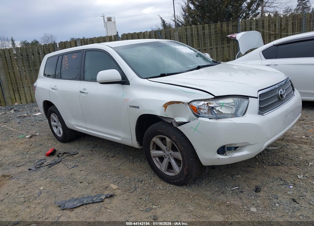 2009 TOYOTA HIGHLANDER HYBRID VIN: JTEEW41A592037027