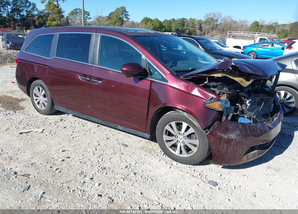 2014 HONDA ODYSSEY EX-L VIN: 5FNRL5H63EB076096
