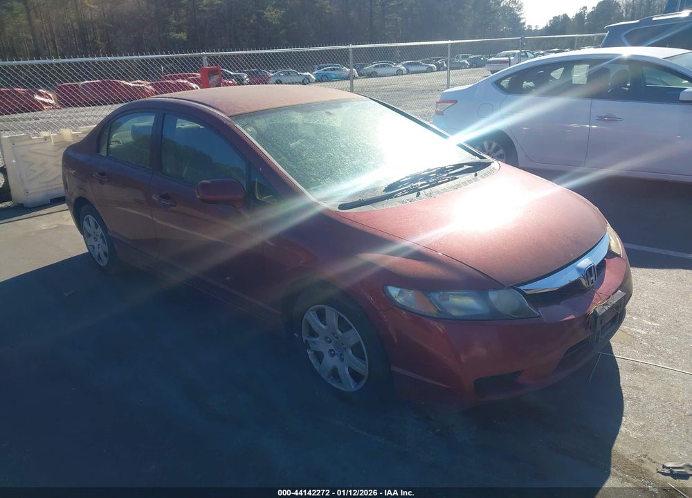 2010 HONDA CIVIC LX VIN: 2HGFA1F59AH570027