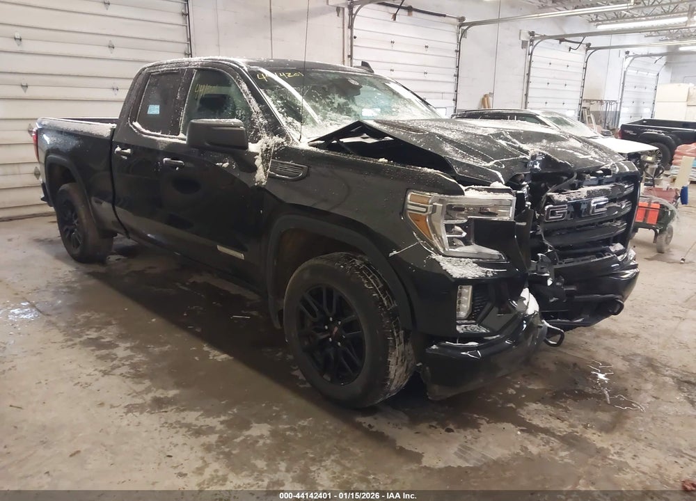 2021 GMC SIERRA 1500 4WD  STANDARD BOX ELEVATION VIN: 1GTR9CEK6MZ339808