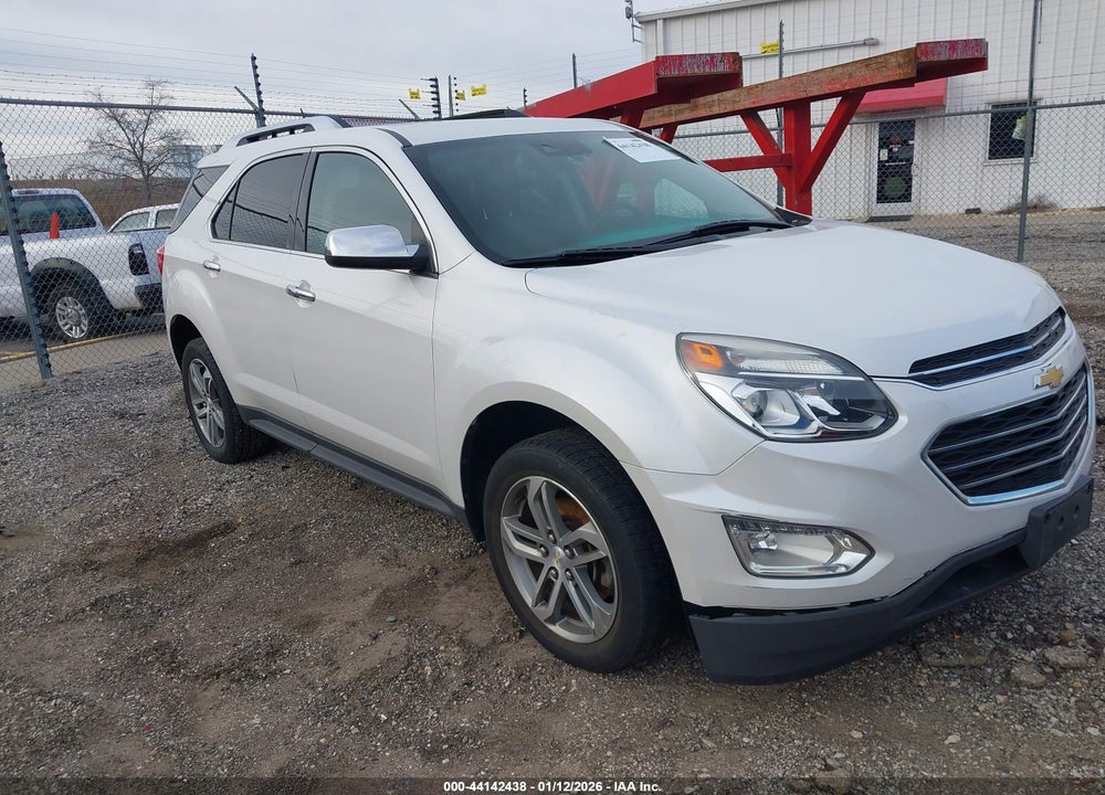 2016 CHEVROLET EQUINOX LTZ VIN: 2GNALDEK3G6133597