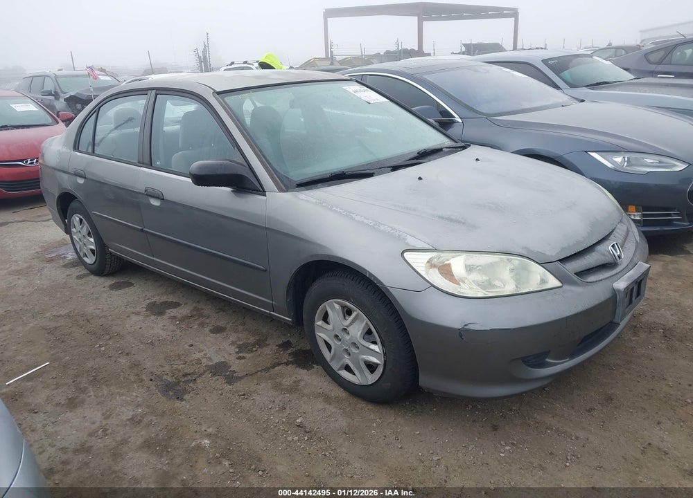 2005 HONDA CIVIC VP VIN: 2HGES16385H513749