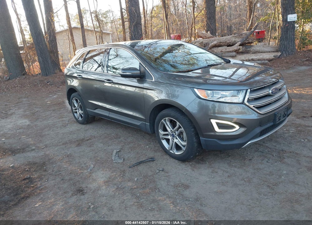 2017 FORD EDGE TITANIUM VIN: 2FMPK4K93HBB75232