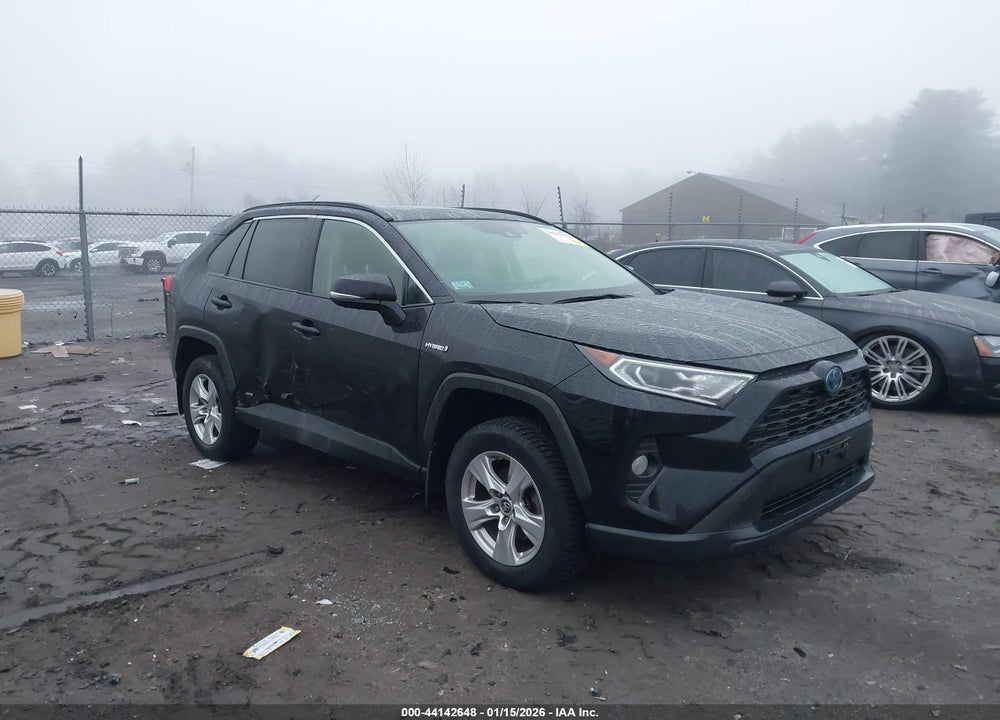 2019 TOYOTA RAV4 HYBRID XLE VIN: JTMRWRFV9KD024726