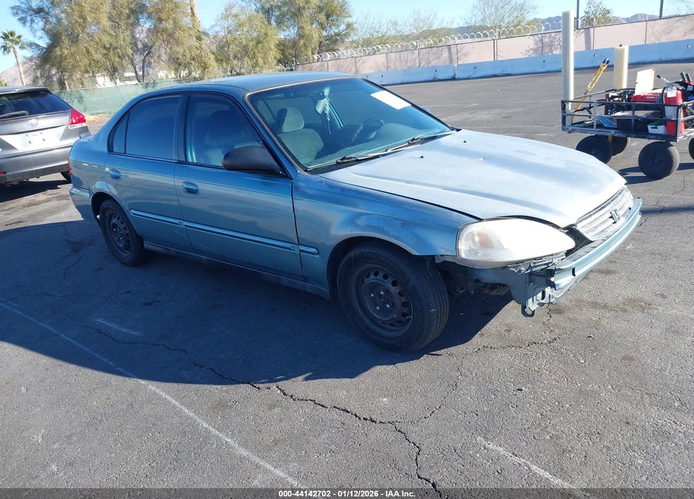 2000 HONDA CIVIC VALUE PACKAGE VIN: 2HGEJ6619YH593601