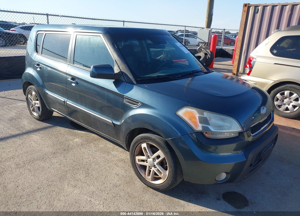 2011 KIA SOUL + VIN: KNDJT2A2XB7227651
