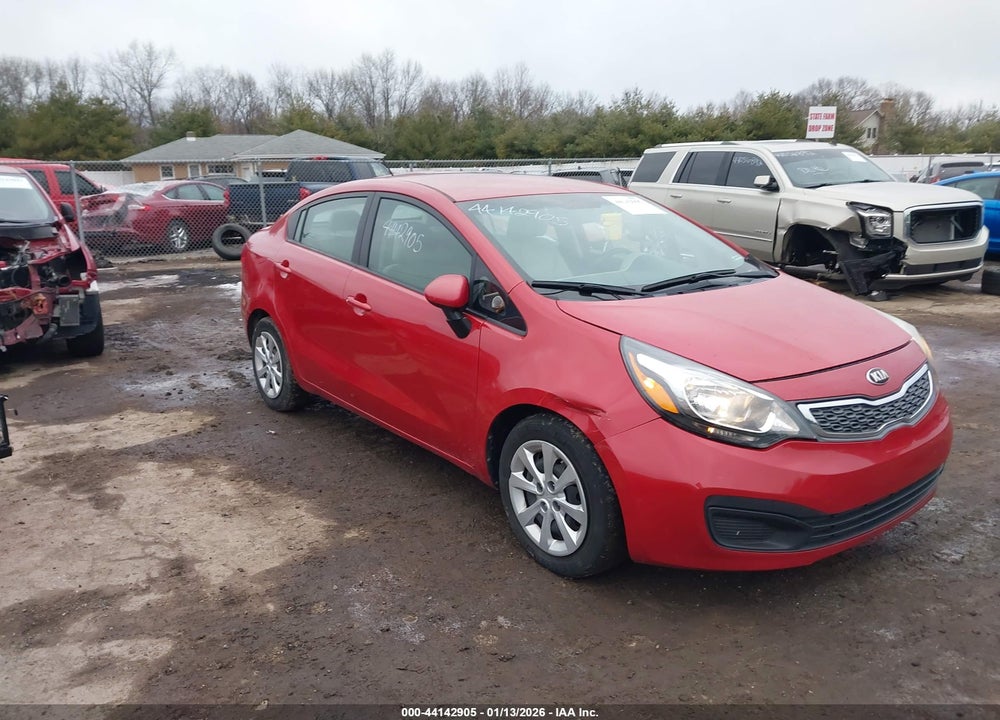 2013 KIA RIO LX VIN: KNADM4A33D6295780