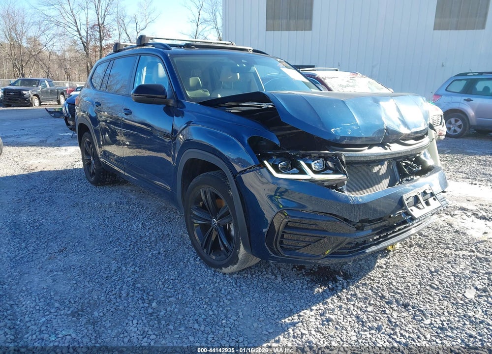 2022 VOLKSWAGEN ATLAS 3.6L V6 SEL R-LINE BLACK VIN: 1V2SR2CA7NC559290