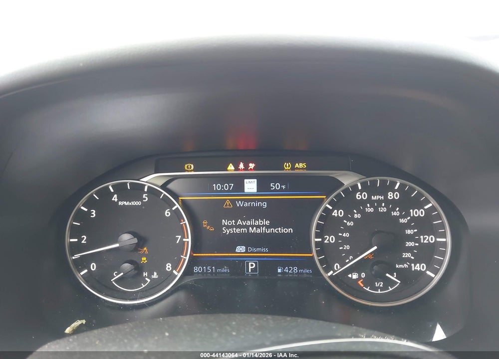 2020 NISSAN ALTIMA SL FWD VIN: 1N4BL4EV5LC126715