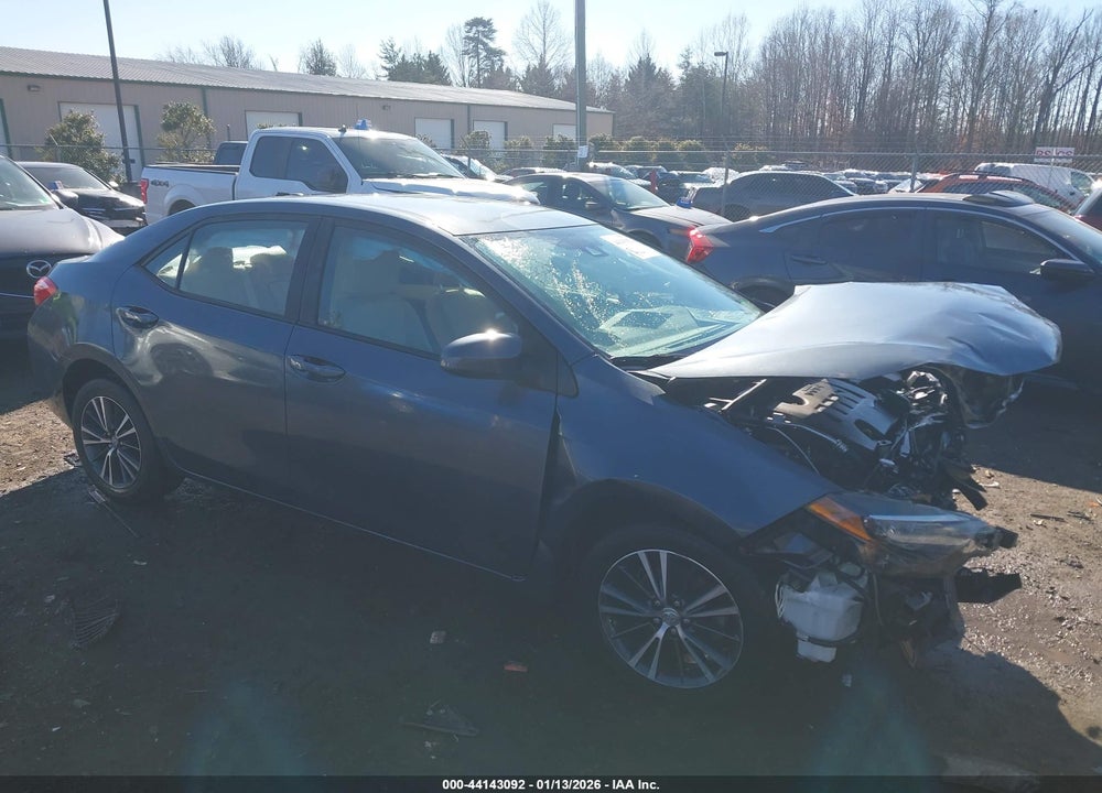 2018 TOYOTA COROLLA LE VIN: 5YFBURHE8JP774487