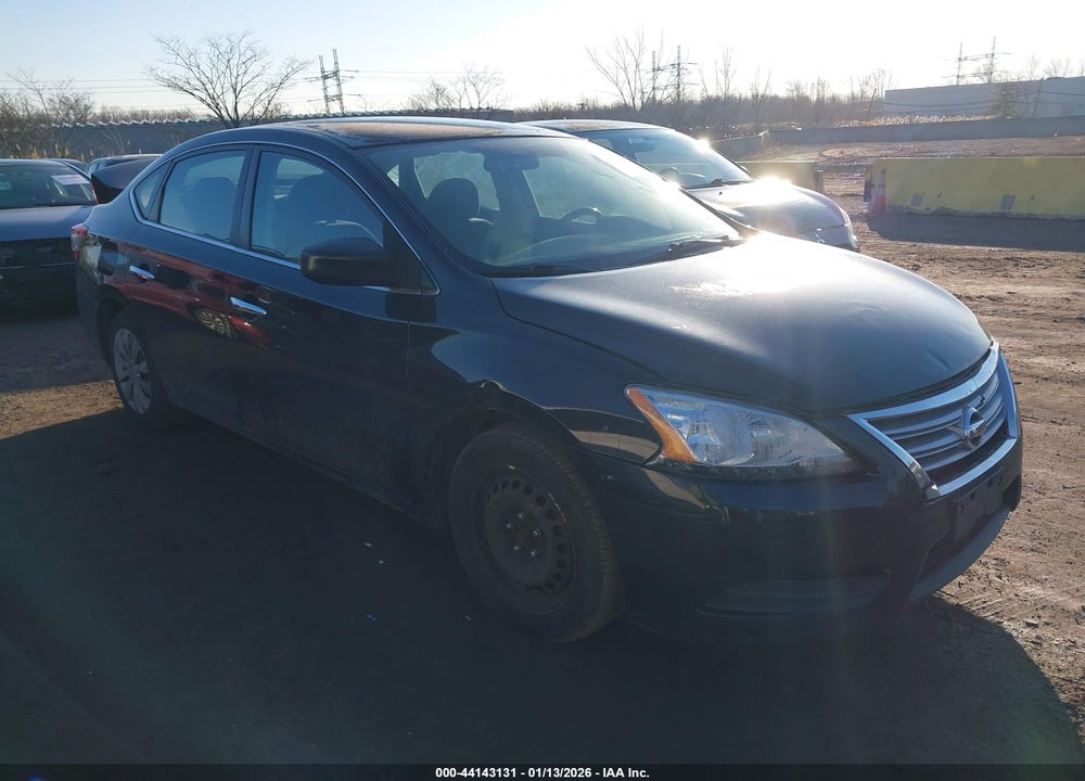 2013 NISSAN SENTRA SV VIN: 1N4AB7AP3DN909934