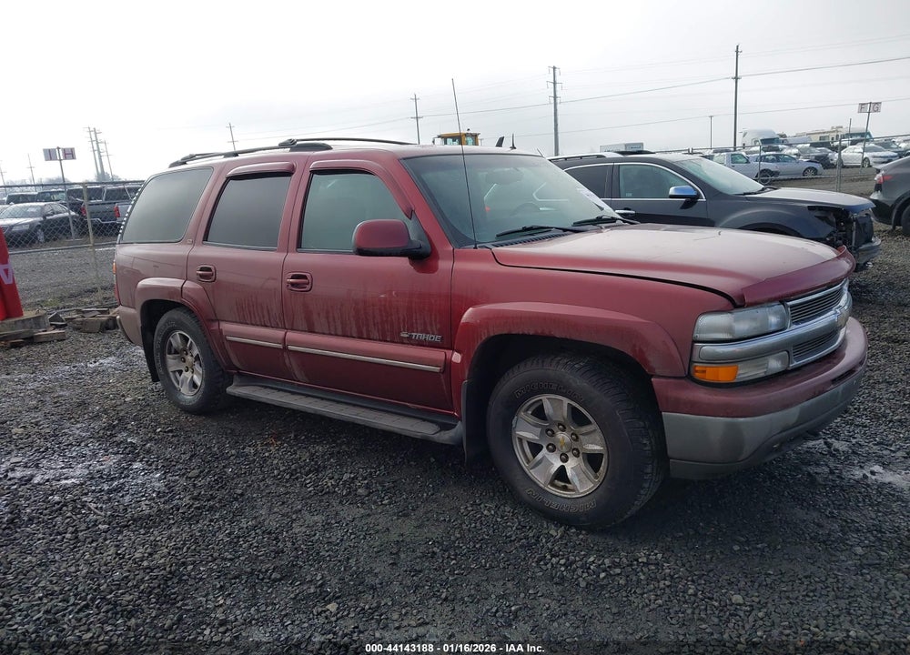 2002 CHEVROLET TAHOE LT VIN: 1GNEK13ZX2J176672