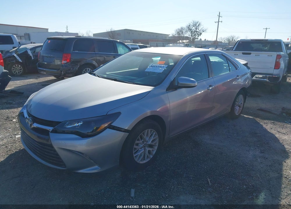 2016 TOYOTA CAMRY LE VIN: 4T4BF1FK9GR537279