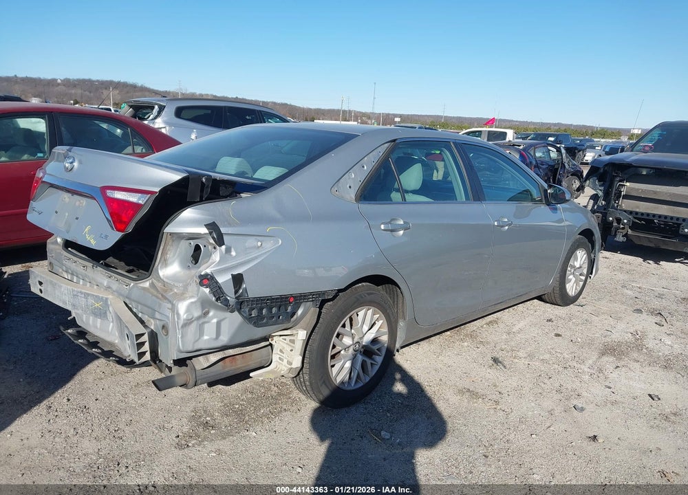 2016 TOYOTA CAMRY LE VIN: 4T4BF1FK9GR537279