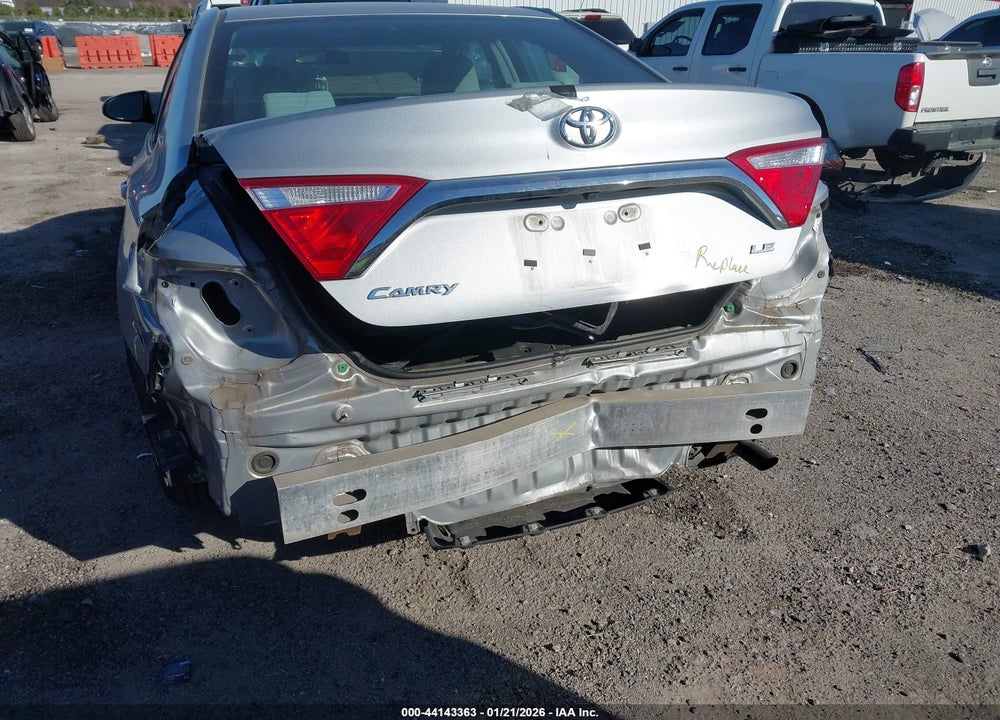2016 TOYOTA CAMRY LE VIN: 4T4BF1FK9GR537279