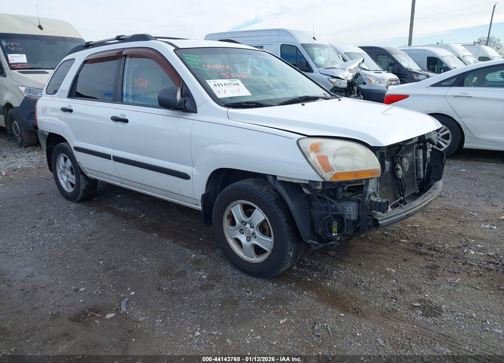 2008 KIA SPORTAGE LX VIN: KNDJF724287473865