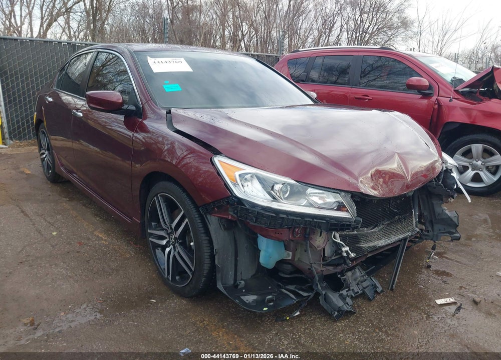 2016 HONDA ACCORD SPORT VIN: 1HGCR2F57GA155751