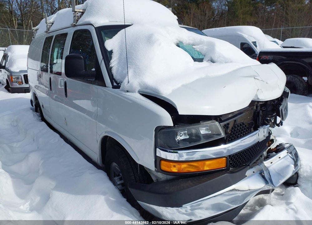 2019 CHEVROLET EXPRESS 2500 WORK VAN VIN: 1GCWGAFG8K1367726