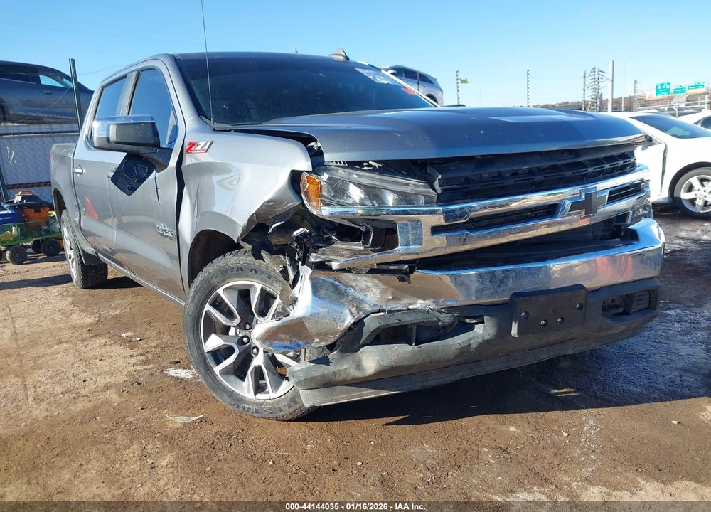 2021 CHEVROLET SILVERADO 1500 4WD  SHORT BED LT VIN: 3GCUYDED2MG190477