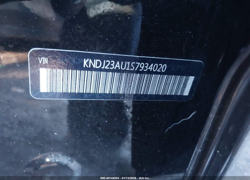 2025 KIA SOUL LX VIN: KNDJ23AU1S7934020
