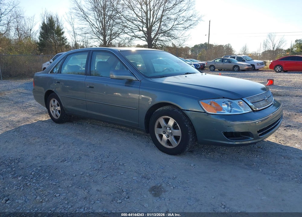 2000 TOYOTA AVALON XL/XLS VIN: 4T1BF28B5YU042026