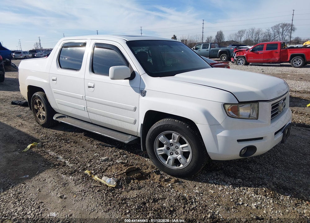 2007 HONDA RIDGELINE RTL VIN: 2HJYK16517H540724