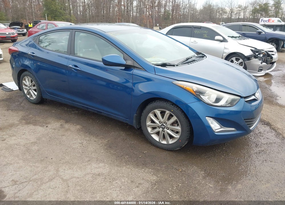 2015 HYUNDAI ELANTRA SE VIN: KMHDH4AE8FU350744