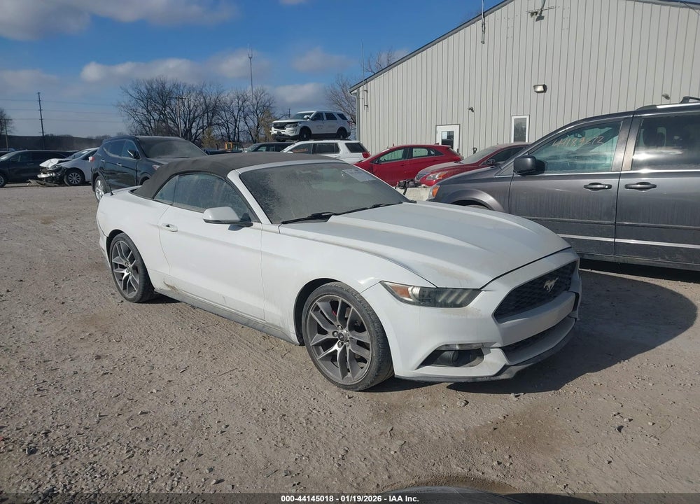 2016 FORD MUSTANG ECOBOOST PREMIUM VIN: 1FATP8UH6G5265029