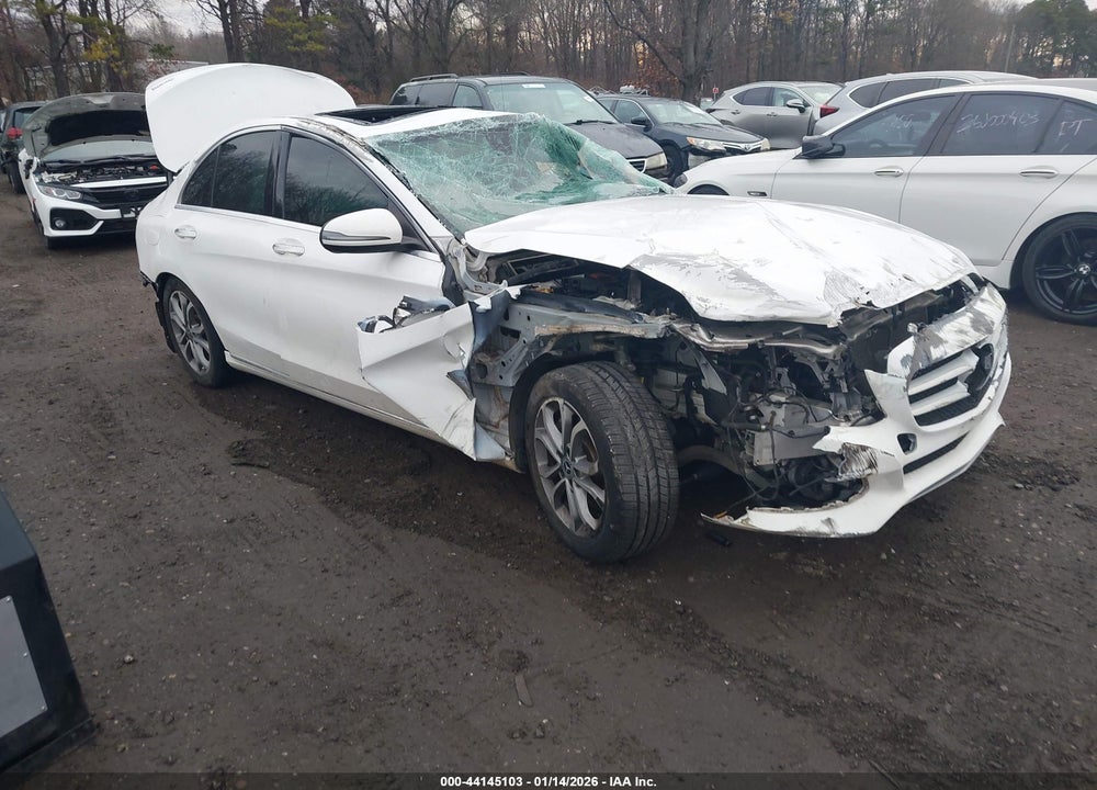 2018 MERCEDES-BENZ C 300 4MATIC VIN: 55SWF4KBXJU241838
