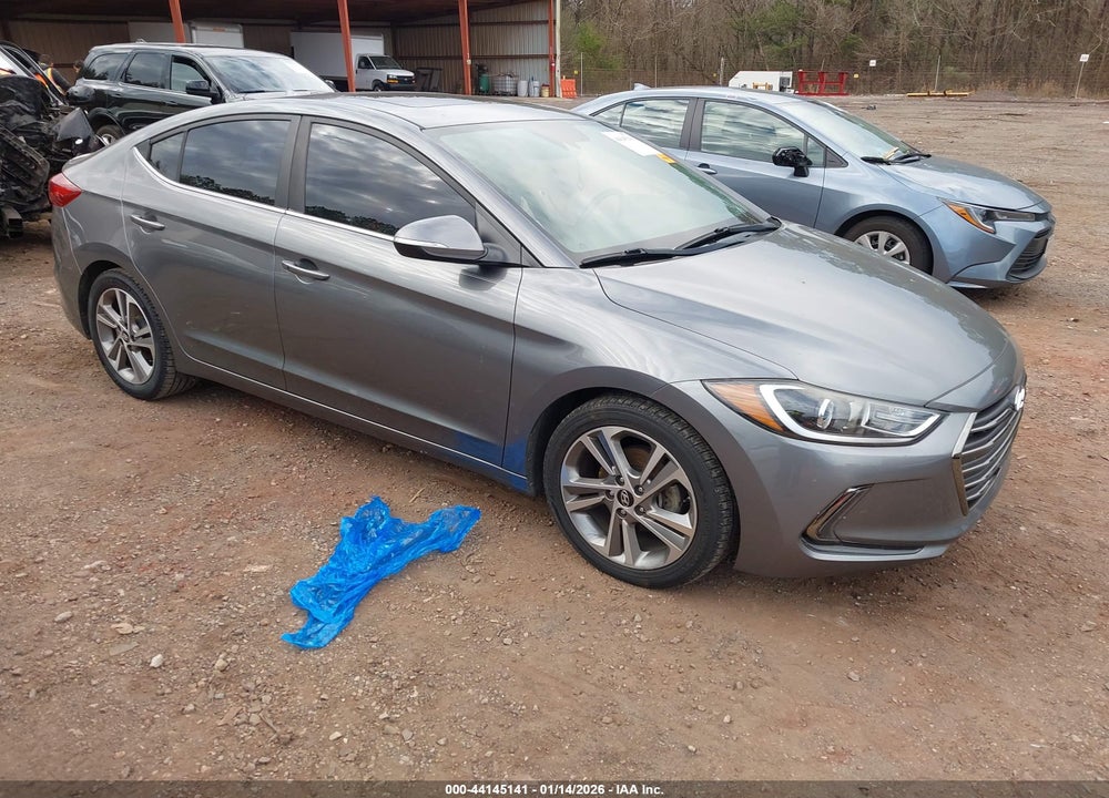 2018 HYUNDAI ELANTRA LIMITED VIN: 5NPD84LF9JH285643