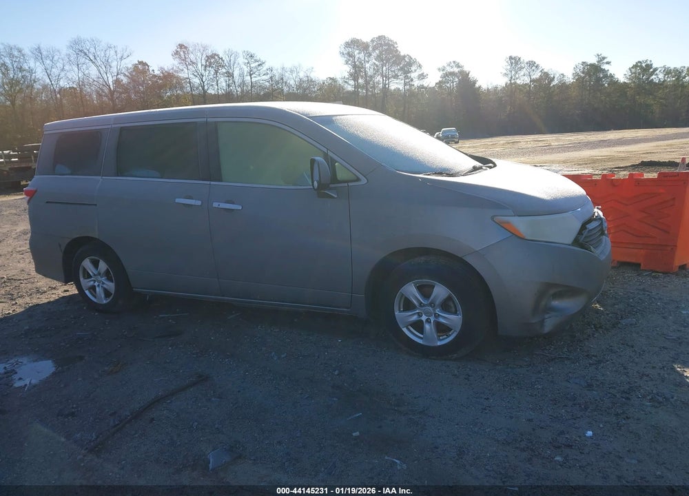 2013 NISSAN QUEST SV VIN: JN8AE2KP5D9064875
