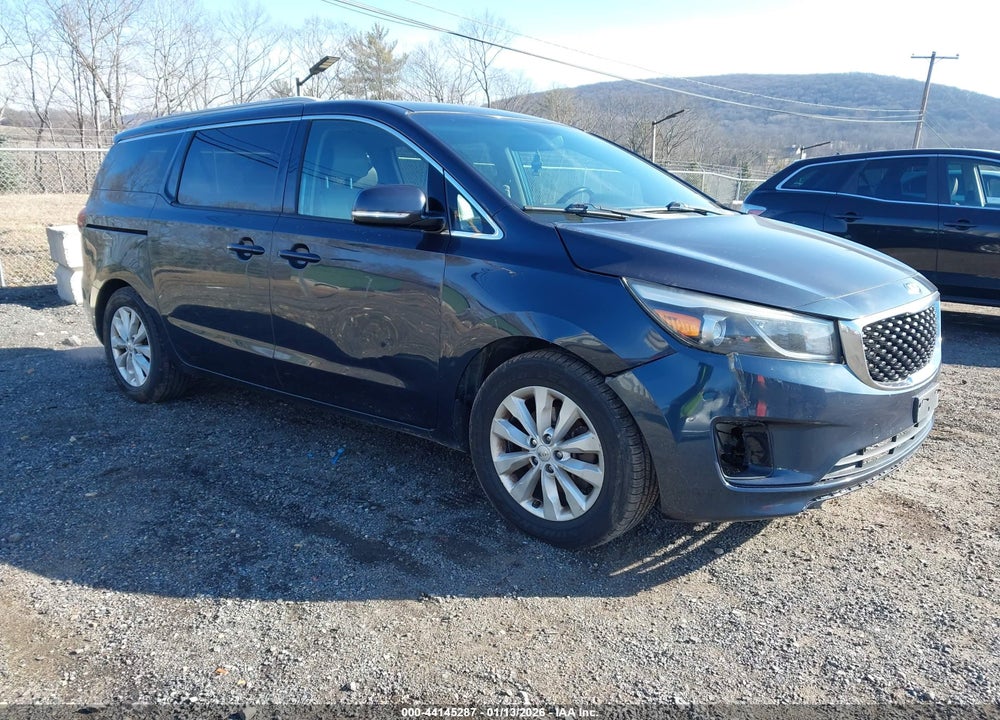 2015 KIA SEDONA EX VIN: KNDMC5C14F6060055