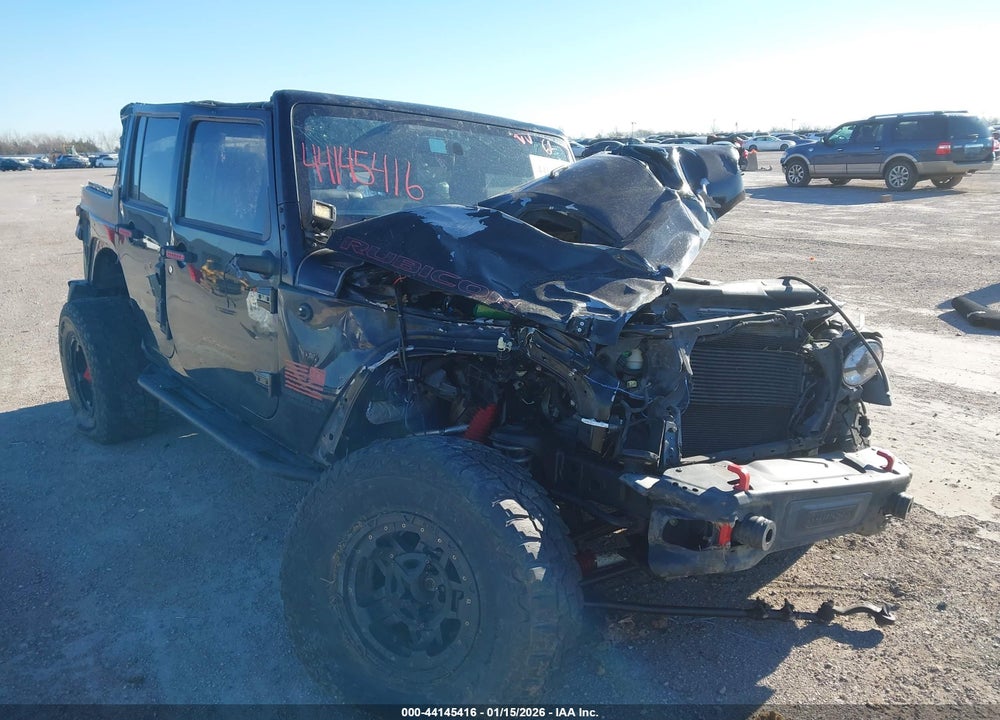2016 JEEP WRANGLER UNLIMITED RUBICON HARD ROCK VIN: 1C4HJWFG8GL312499
